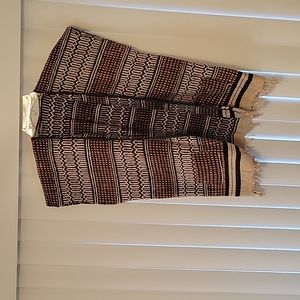 Vintage Serape Poncho Vest